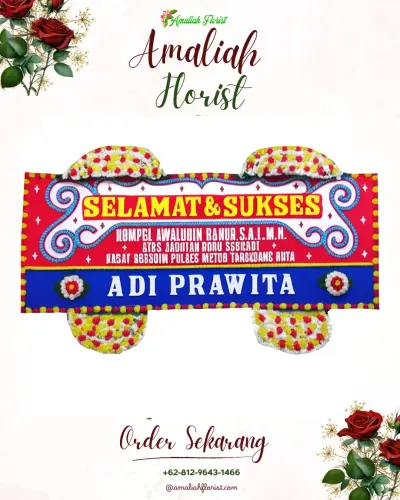 Karangan Bunga Ucapan Selamat cirangkong